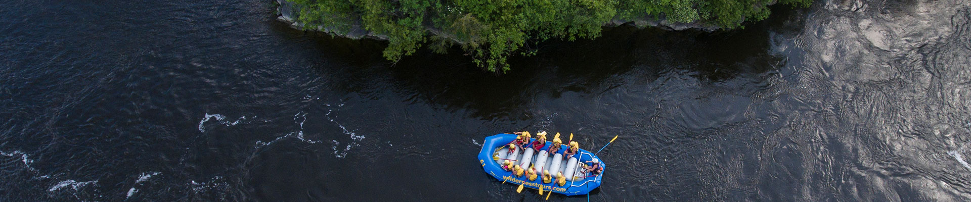 Over the Ottawa River with Ottawa City Rafting Downtown