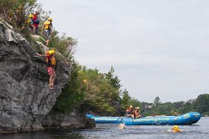 Cliff Jumping in downtown ottawa
