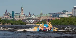 Slider image Ottawa City Rafting by Wilderness Tours